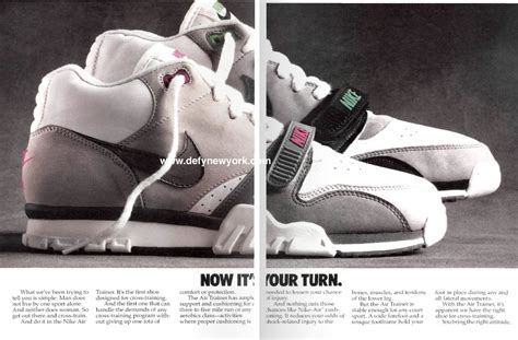 nike air trainer cross 1987|Nike Air Trainer 1 model.